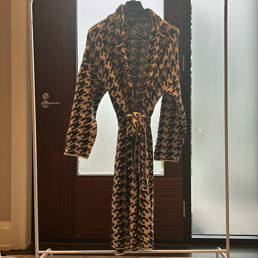 Line the Label sweater coat